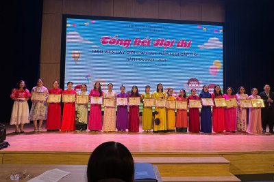 TRƯỜNG MẦM NON BÌNH TRUNG THAM DỰ LỄ TỔNG KẾT HỘI THI “GIÁO VIÊN DẠY GIỎI” GIÁO DỤC MẦM NON CẤP TỈNH  NĂM HỌC 2024-2025