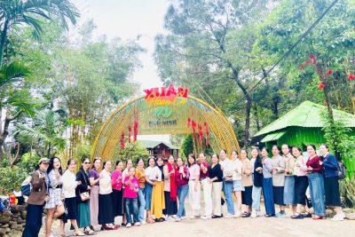 TRƯỜNG MẦM NON BÌNH TRUNG TỔ CHỨC THAM QUAN TRẢI NGHIỆM TẠI HỒ PHÚ NINH QUẢNG NAM NHÂN NGÀY 8/3/2025